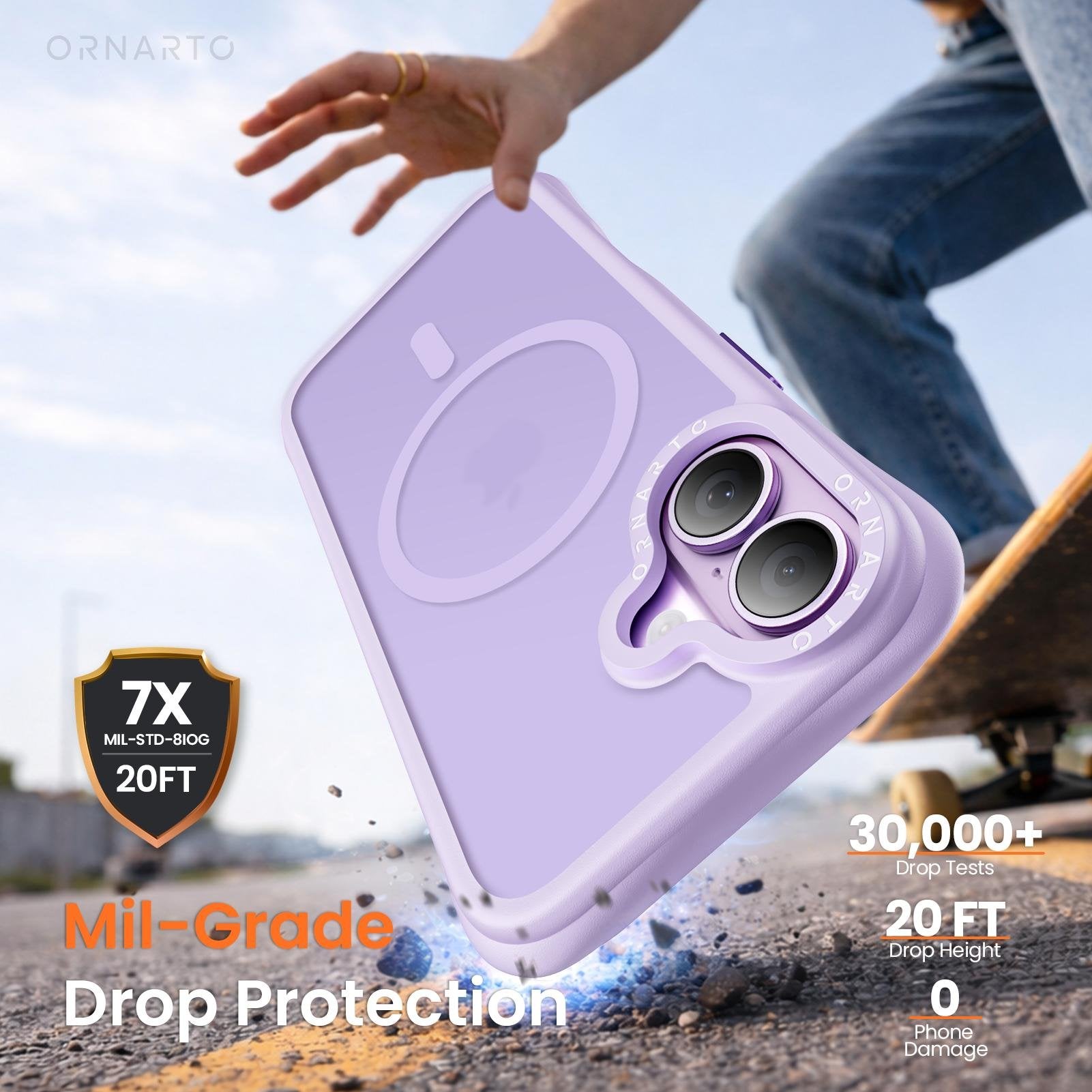 Airbuffer Gecko-Grip Case für iPhone 17 Serie