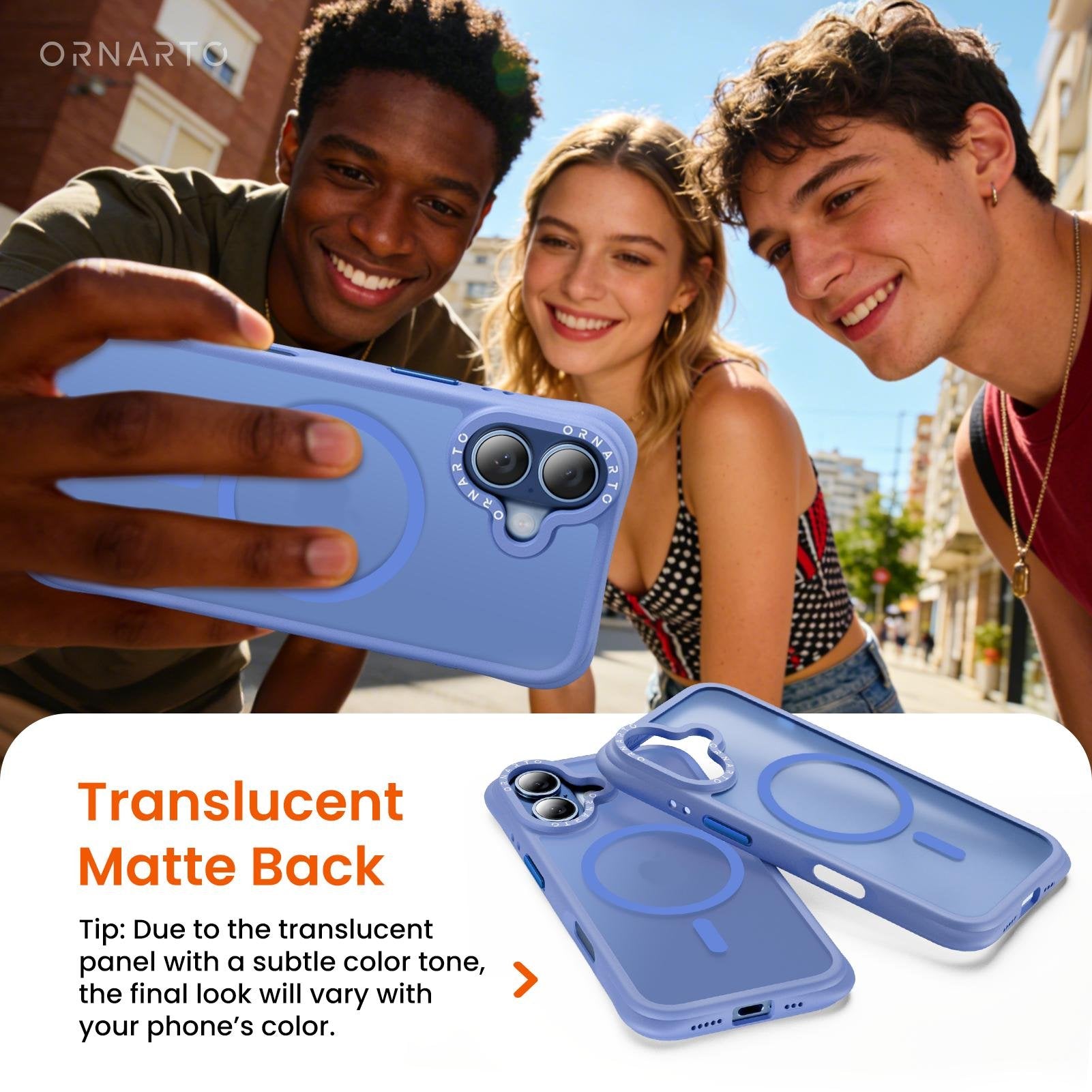 Airbuffer Gecko-Grip Case für iPhone 17 Serie