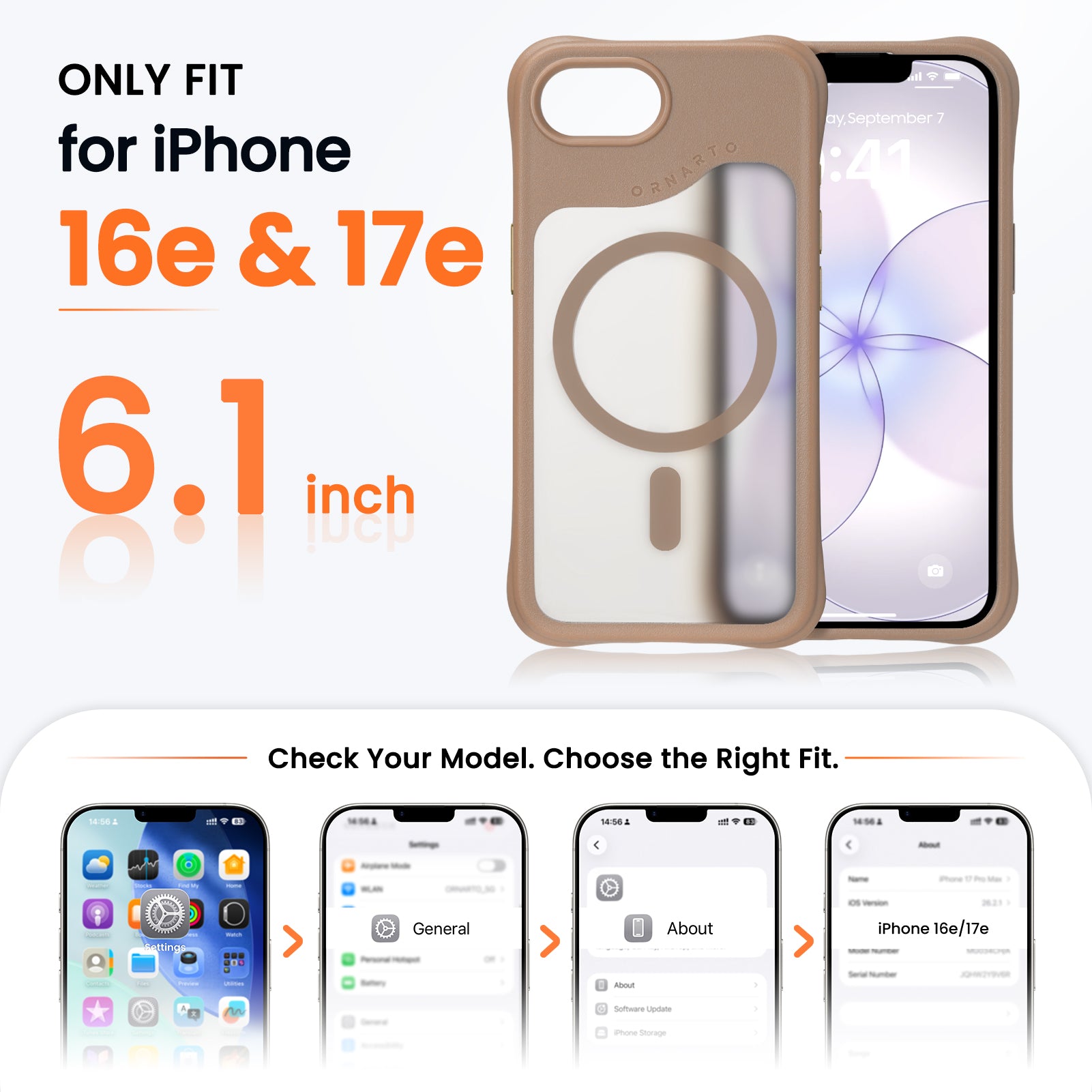 Airbuffer Gecko-Grip Case for iPhone 16e | 17e