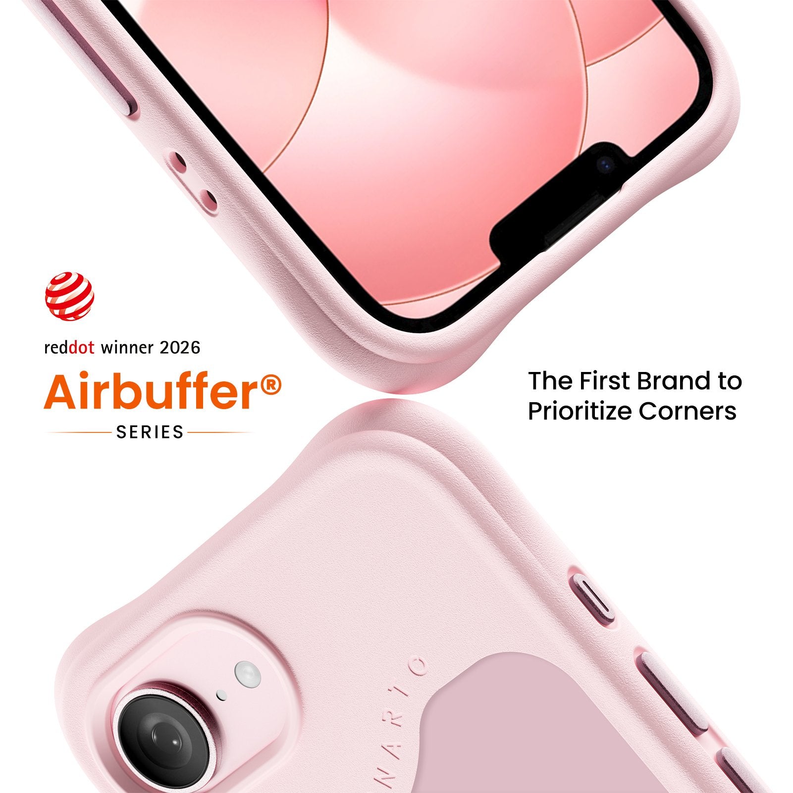 Airbuffer Gecko-Grip Case for iPhone 16e | 17e