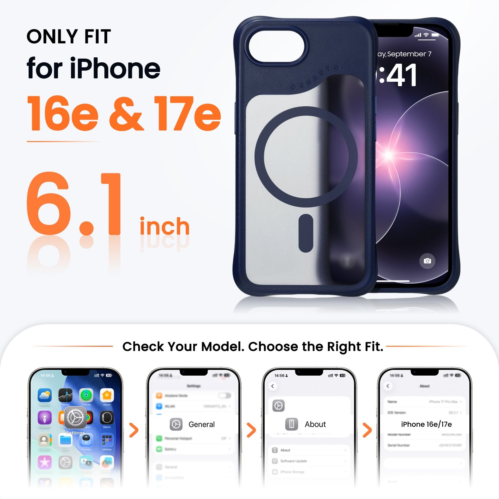 Airbuffer Gecko-Grip Case for iPhone 16e | 17e