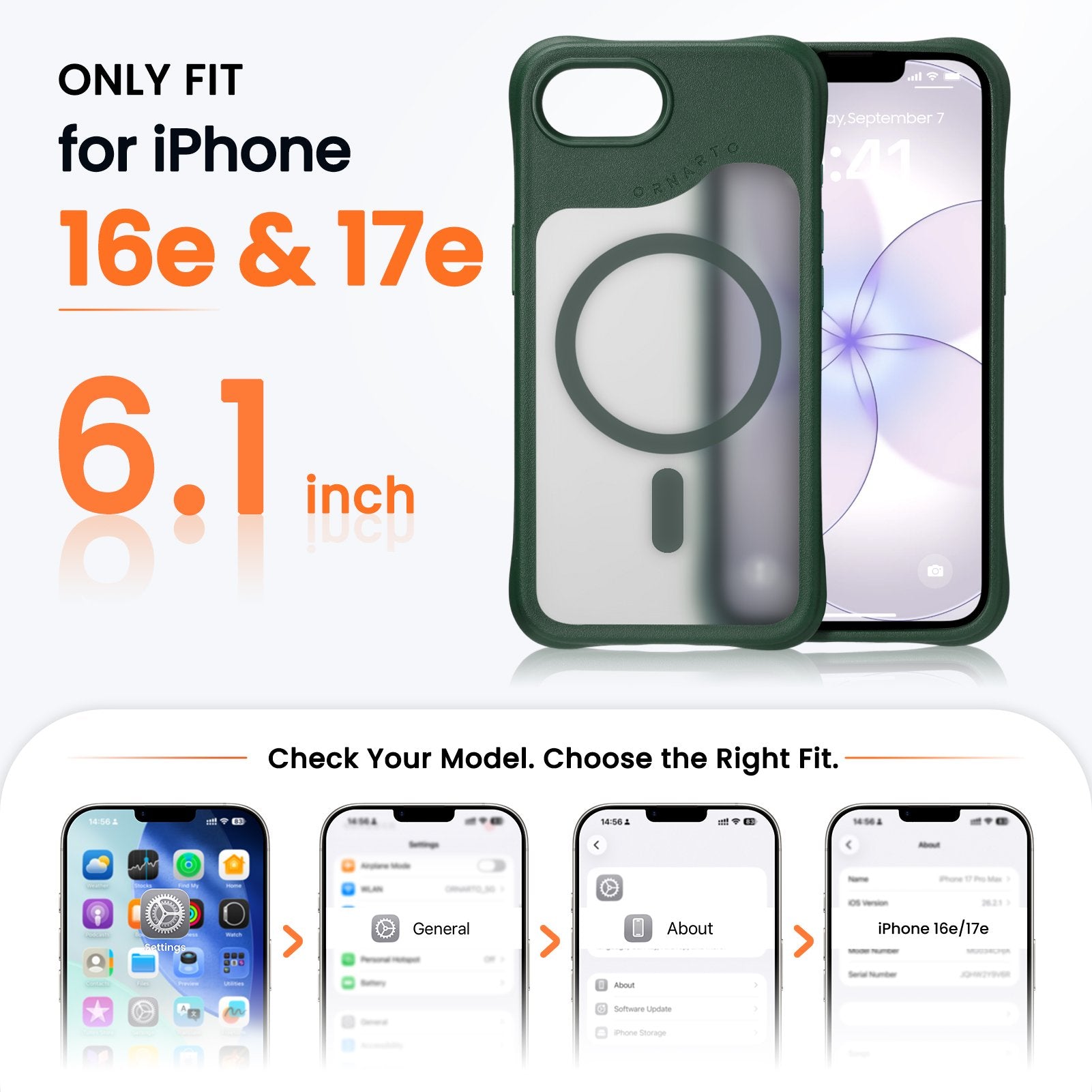 Airbuffer Gecko-Grip Case for iPhone 16e | 17e