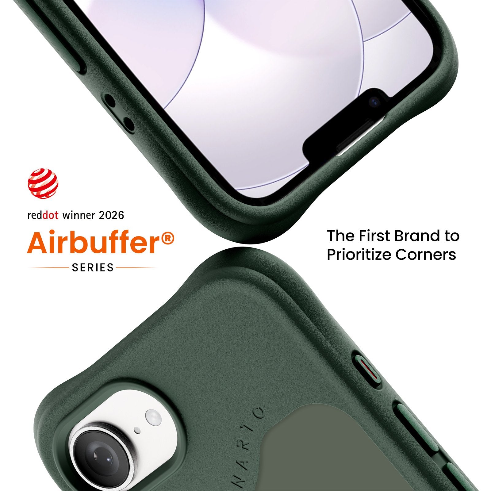 Airbuffer Gecko-Grip Case for iPhone 16e | 17e