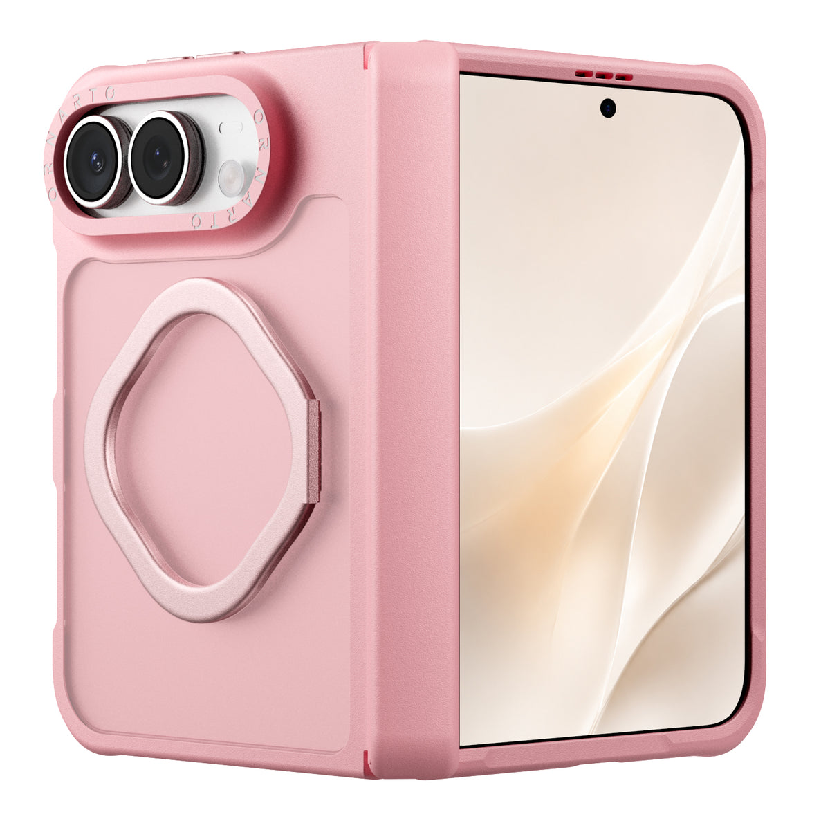 Airbuffer Gecko-Grip Kickstand Case for iPhone Duo