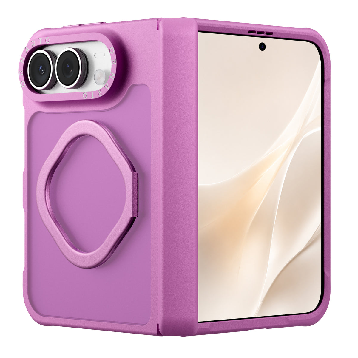 Airbuffer Gecko-Grip Kickstand Case for iPhone Duo