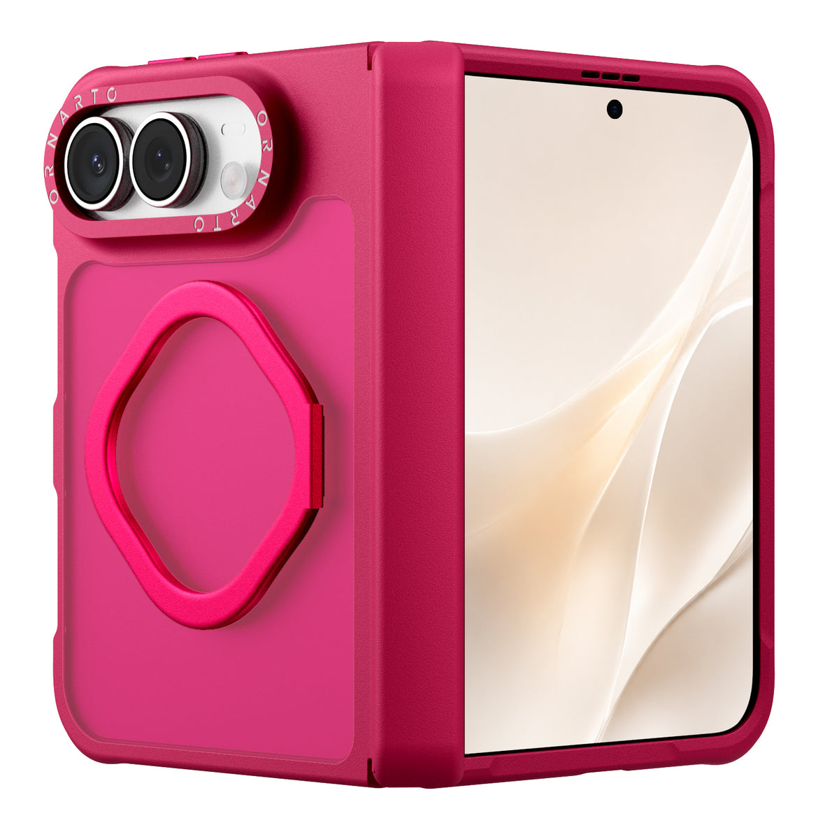 Airbuffer Gecko-Grip Kickstand Case for iPhone Duo