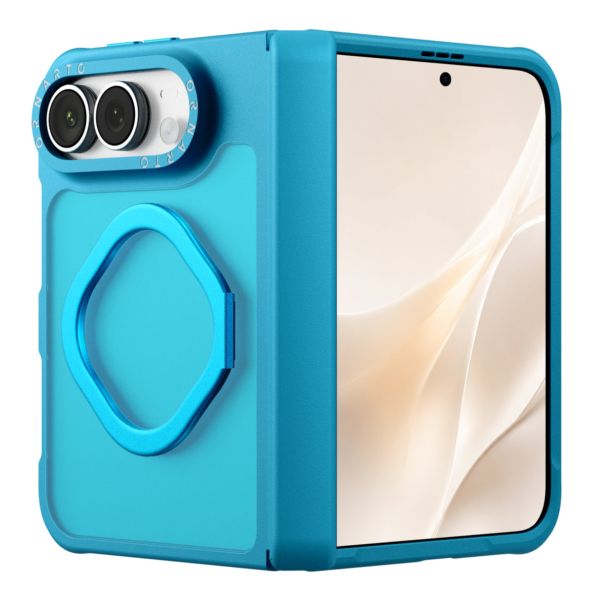 Airbuffer Gecko-Grip Kickstand Case for iPhone Duo