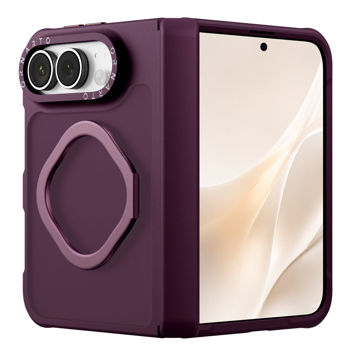 Airbuffer Gecko-Grip Kickstand Case for iPhone Duo