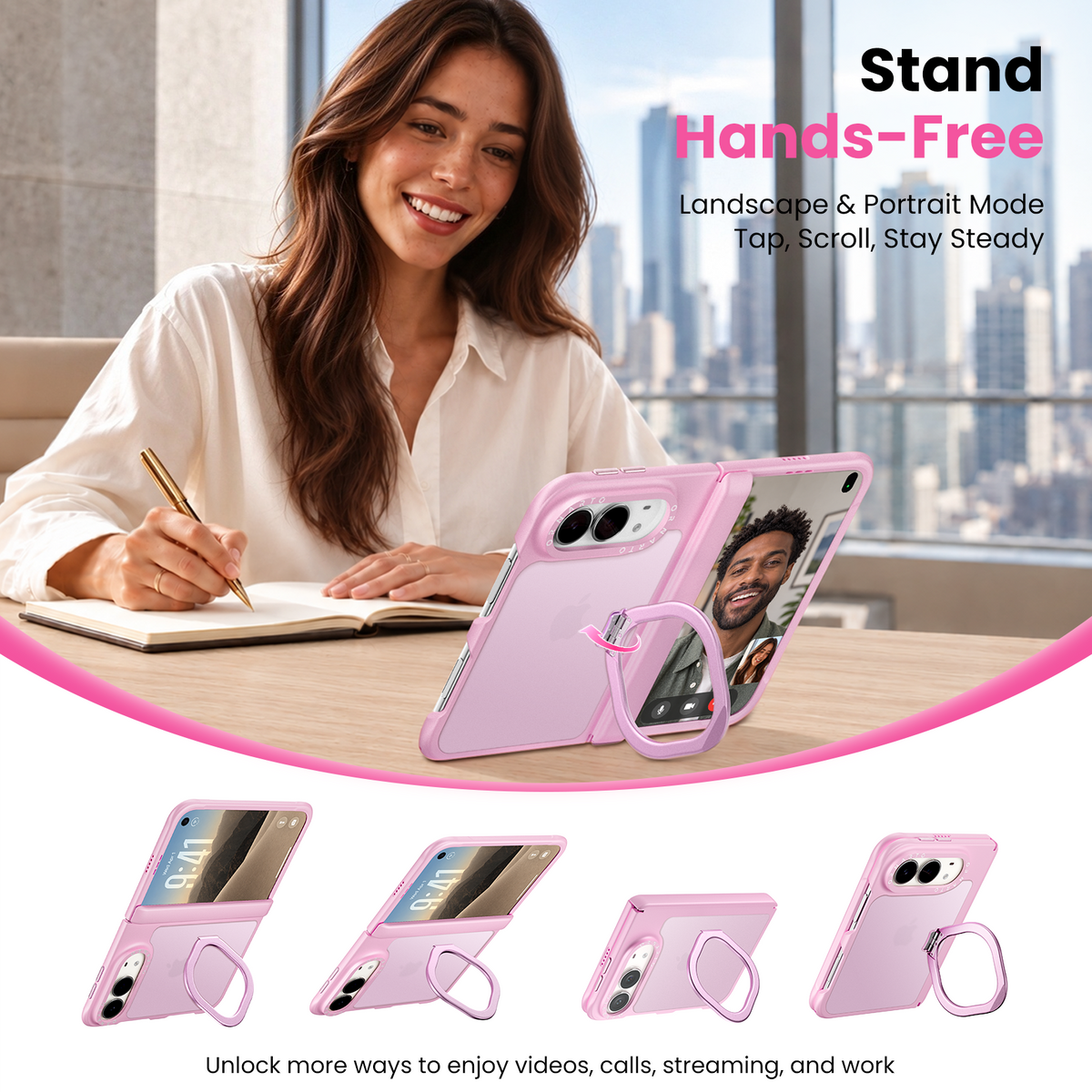 Airbuffer Kickstand Case for iPhone Duo