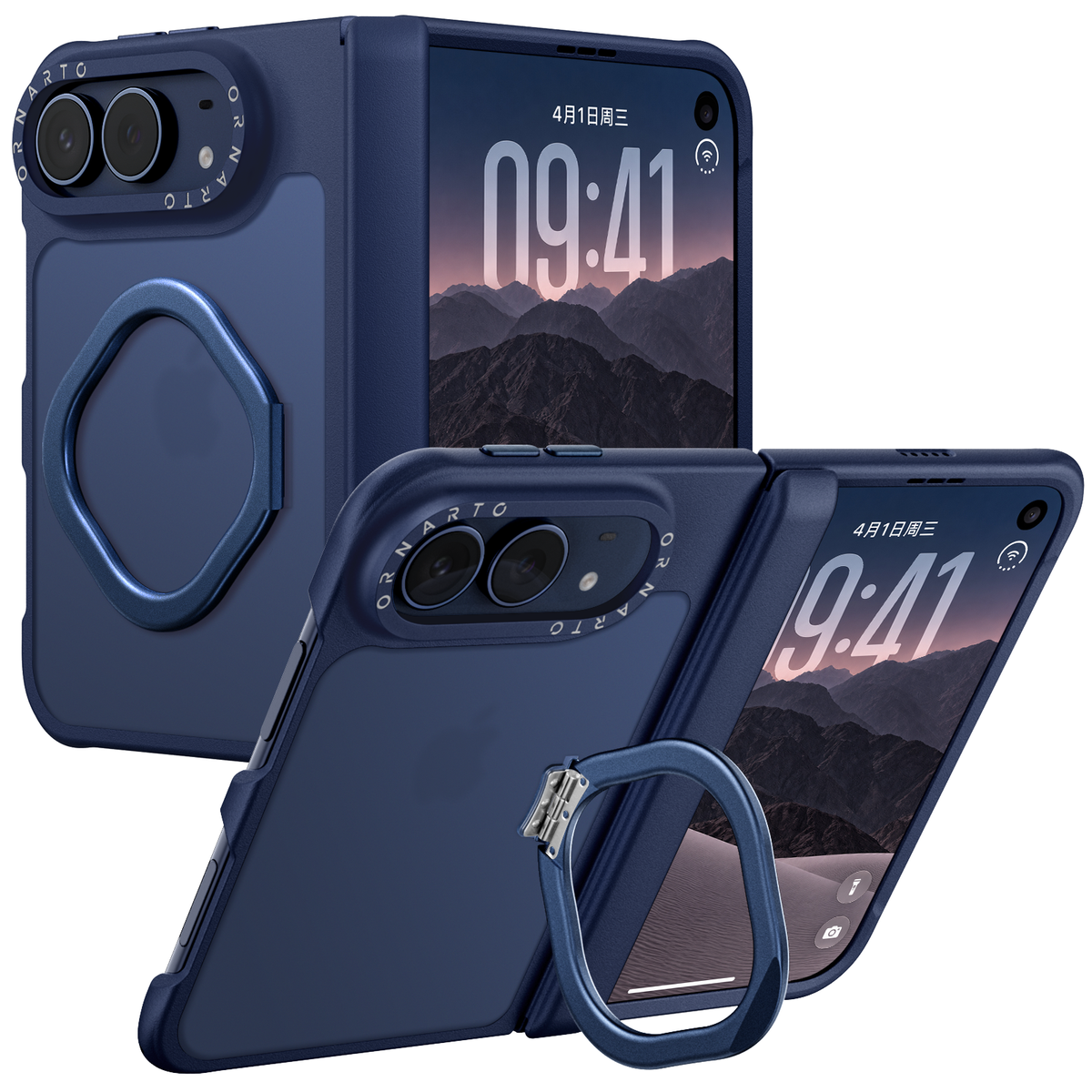 Airbuffer Kickstand Case for iPhone Duo