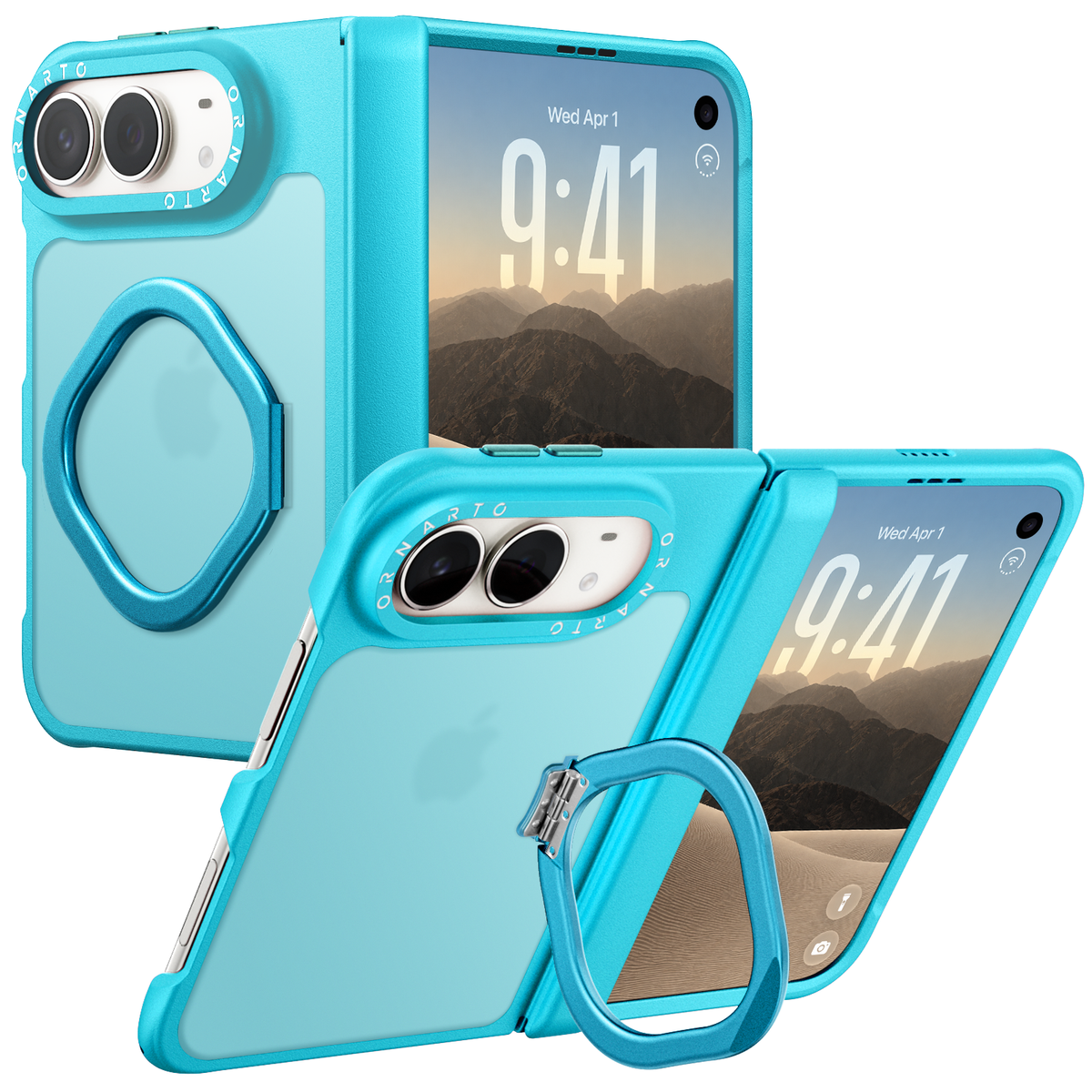 Airbuffer Kickstand Case for iPhone Duo