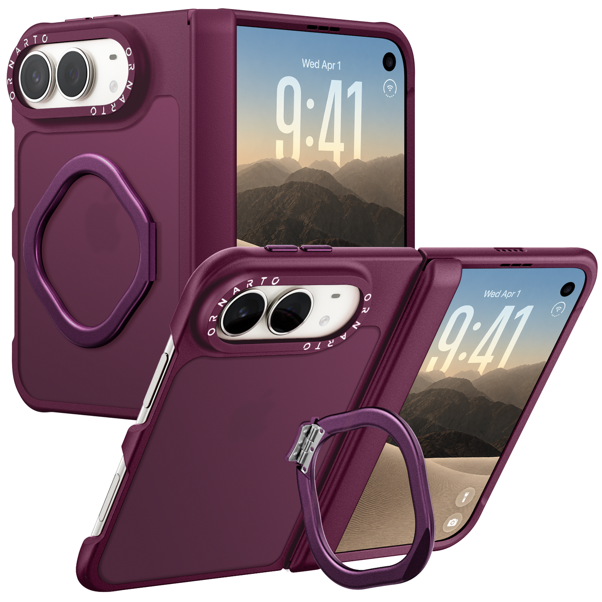 Airbuffer Kickstand Case for iPhone Duo