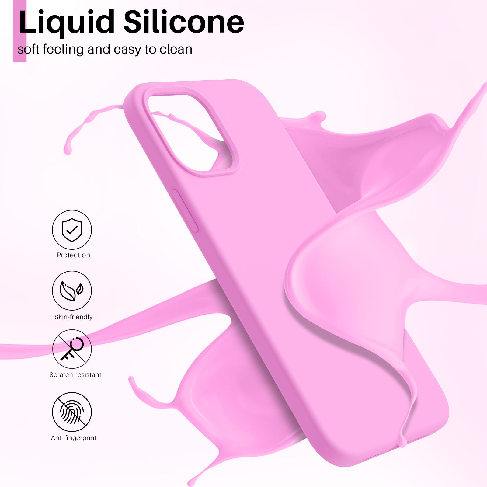 Liquid Silicone Case for iPhone 12 Series