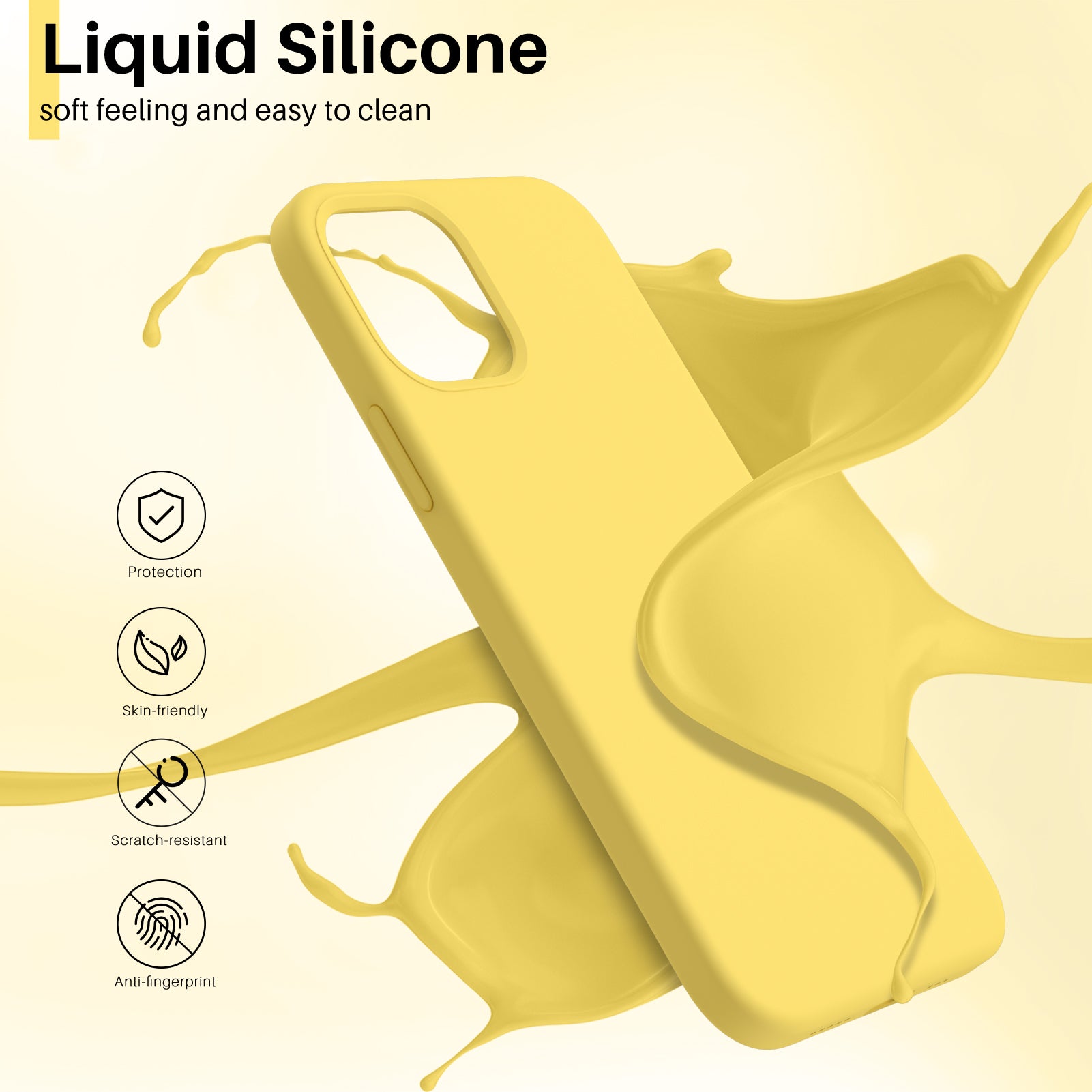 Liquid Silicone Case for iPhone 12 Series