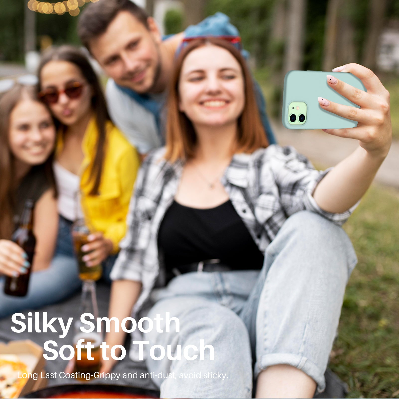 Liquid Silicone Case for iPhone 12 Series