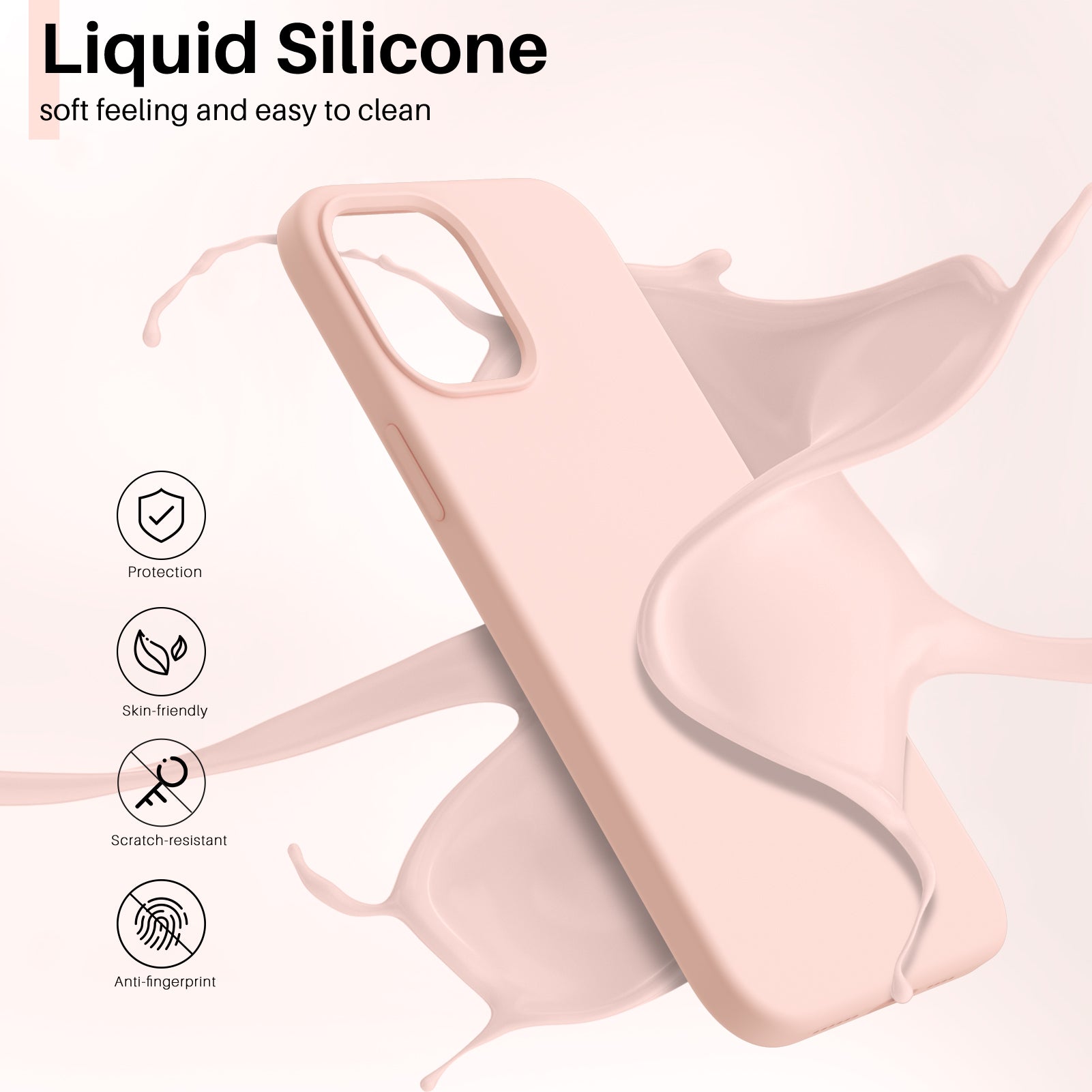 Liquid Silicone Case for iPhone 12 Series