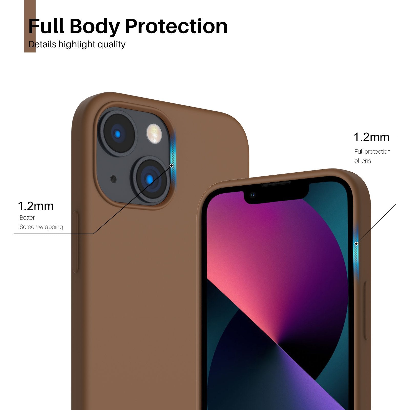 Liquid Silicone Case for iPhone 13 Series