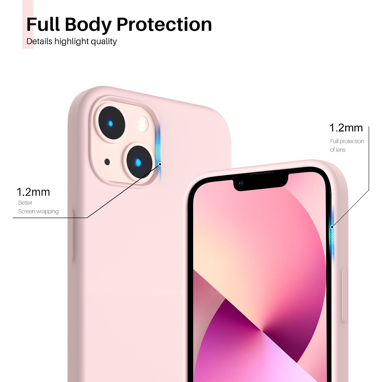 Liquid Silicone Case for iPhone 13 Series