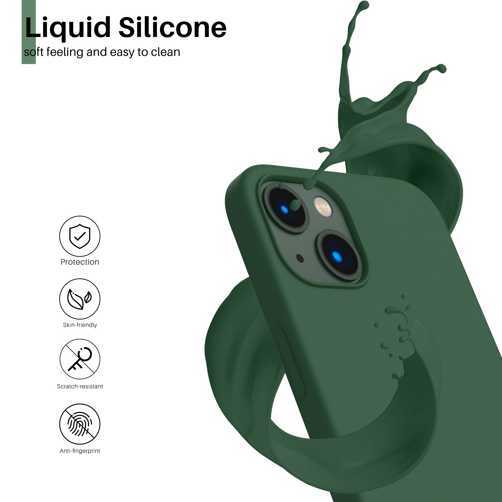 Liquid Silicone Case for iPhone 13 Series