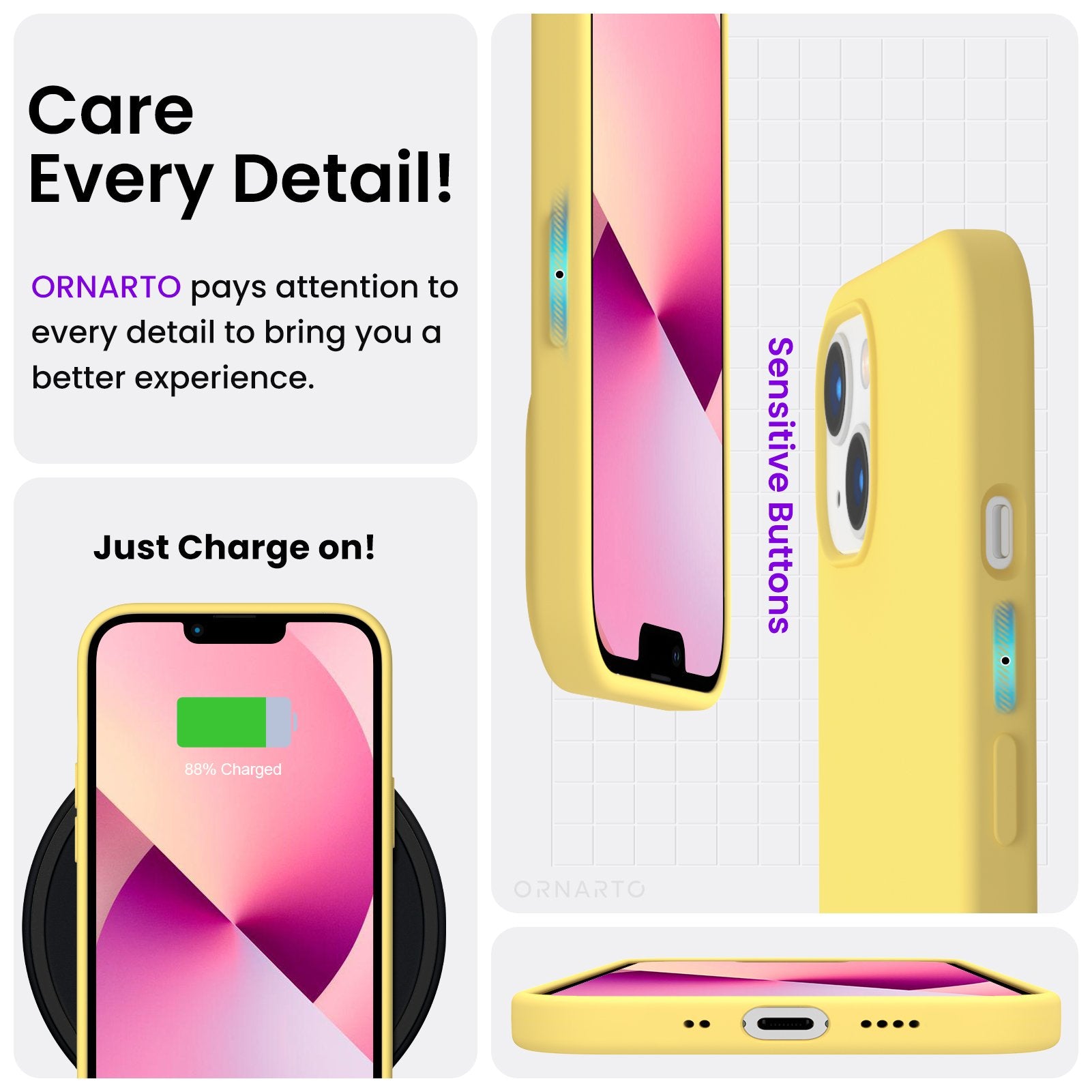 Liquid Silicone Case for iPhone 13 Series