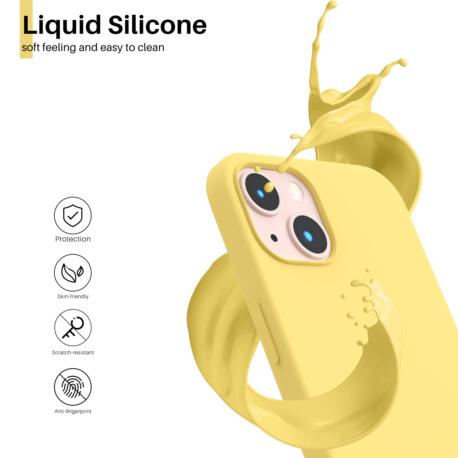 Liquid Silicone Case for iPhone 13 Series