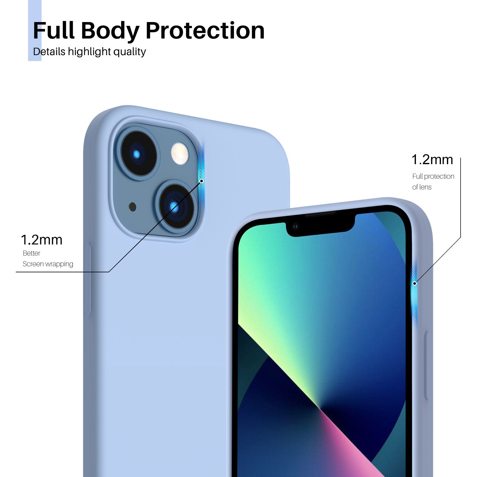 Liquid Silicone Case for iPhone 13 Series