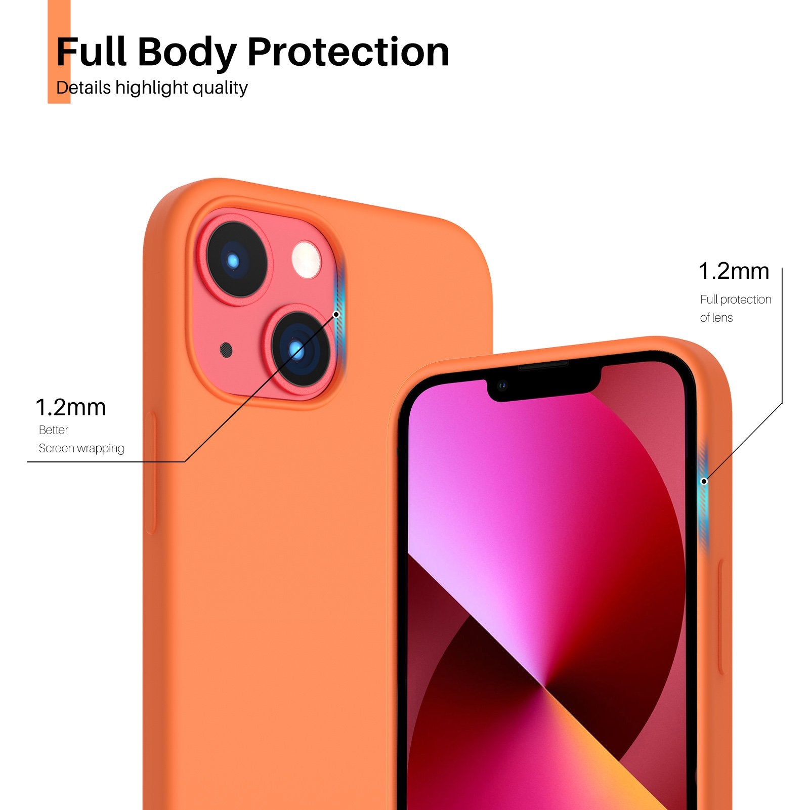 Liquid Silicone Case for iPhone 13 Series