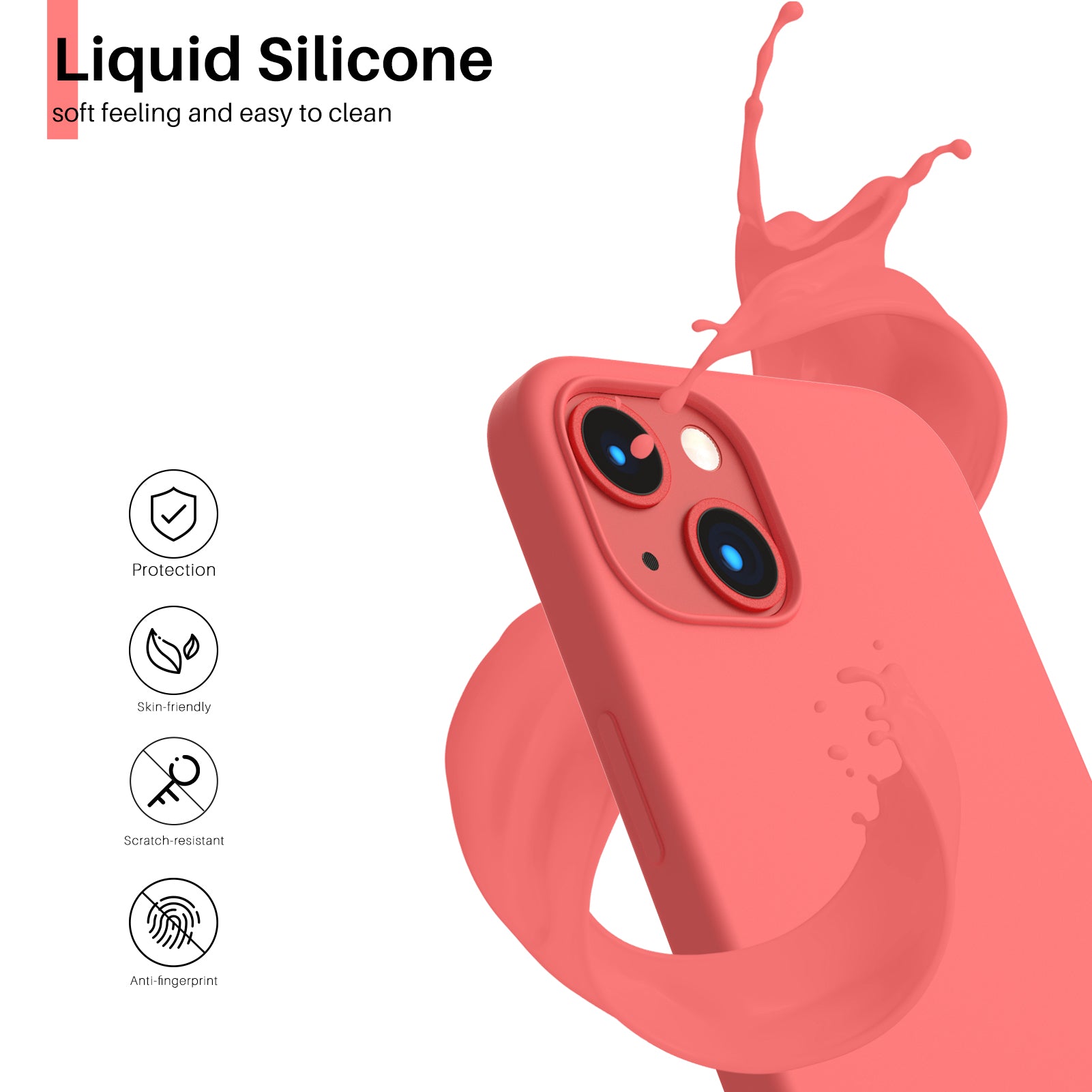 Liquid Silicone Case for iPhone 13 Series