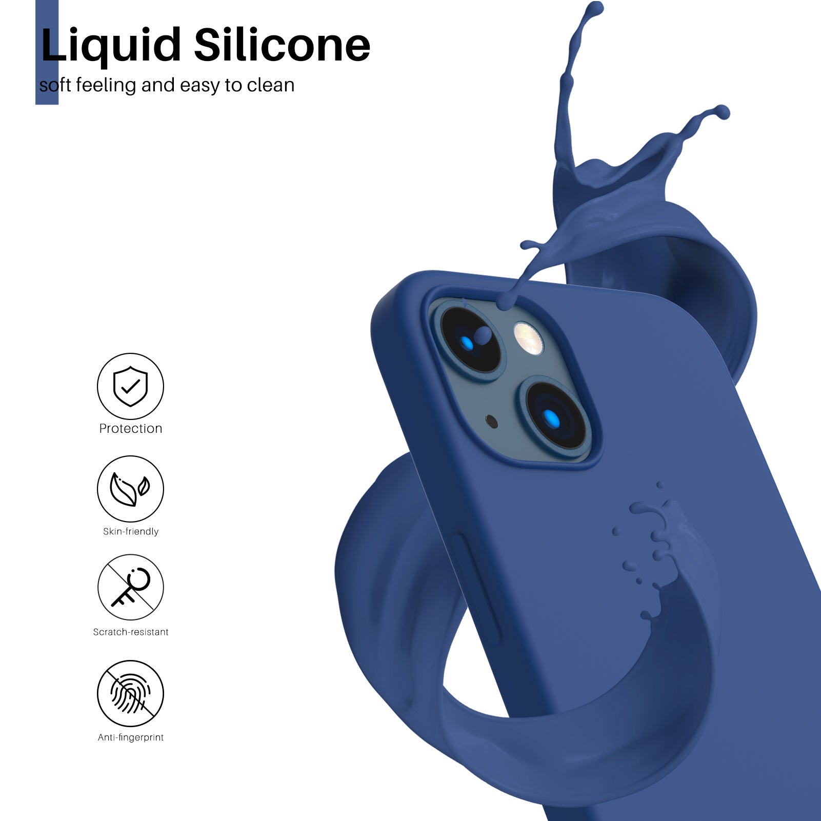 Liquid Silicone Case for iPhone 13 Series