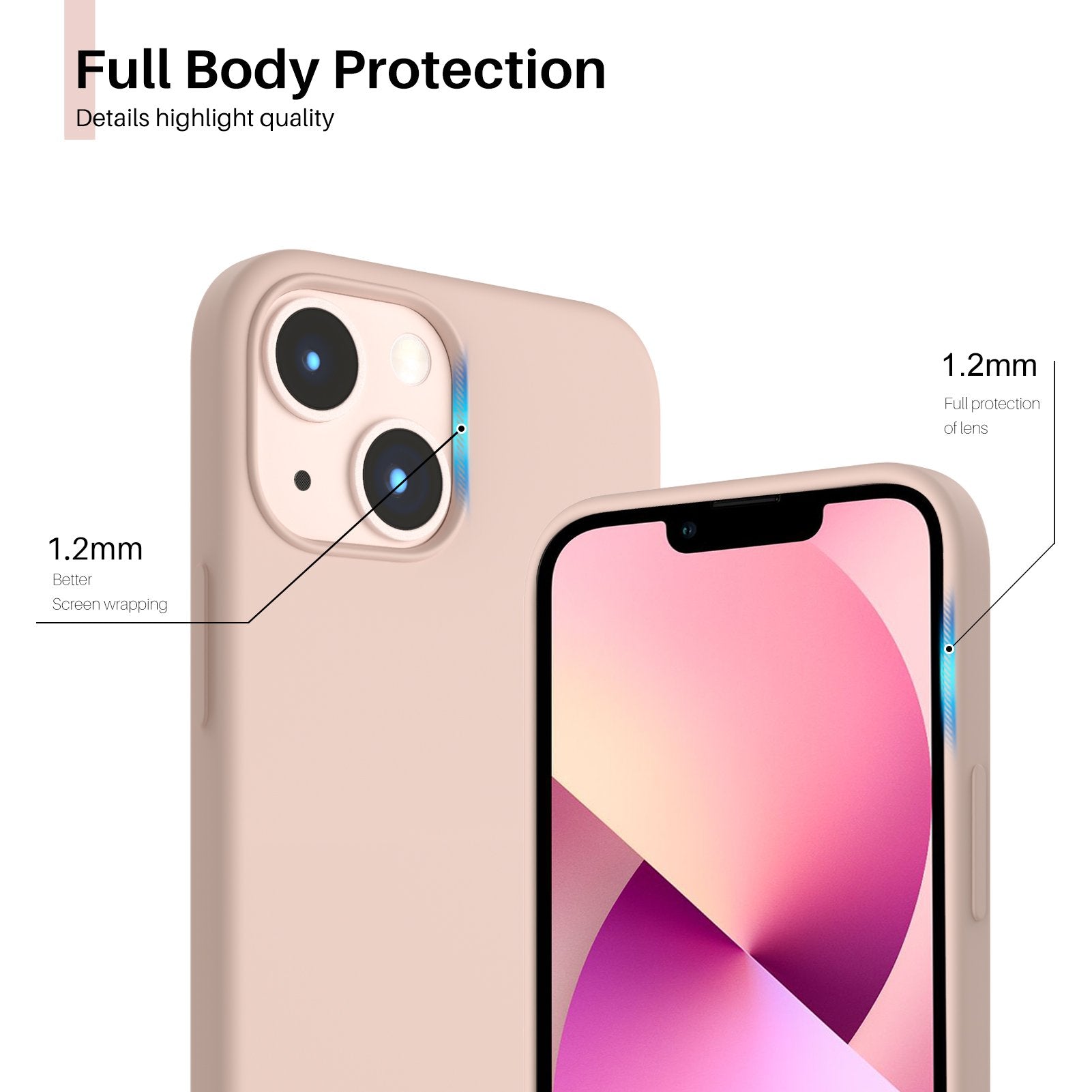 Liquid Silicone Case for iPhone 13 Series