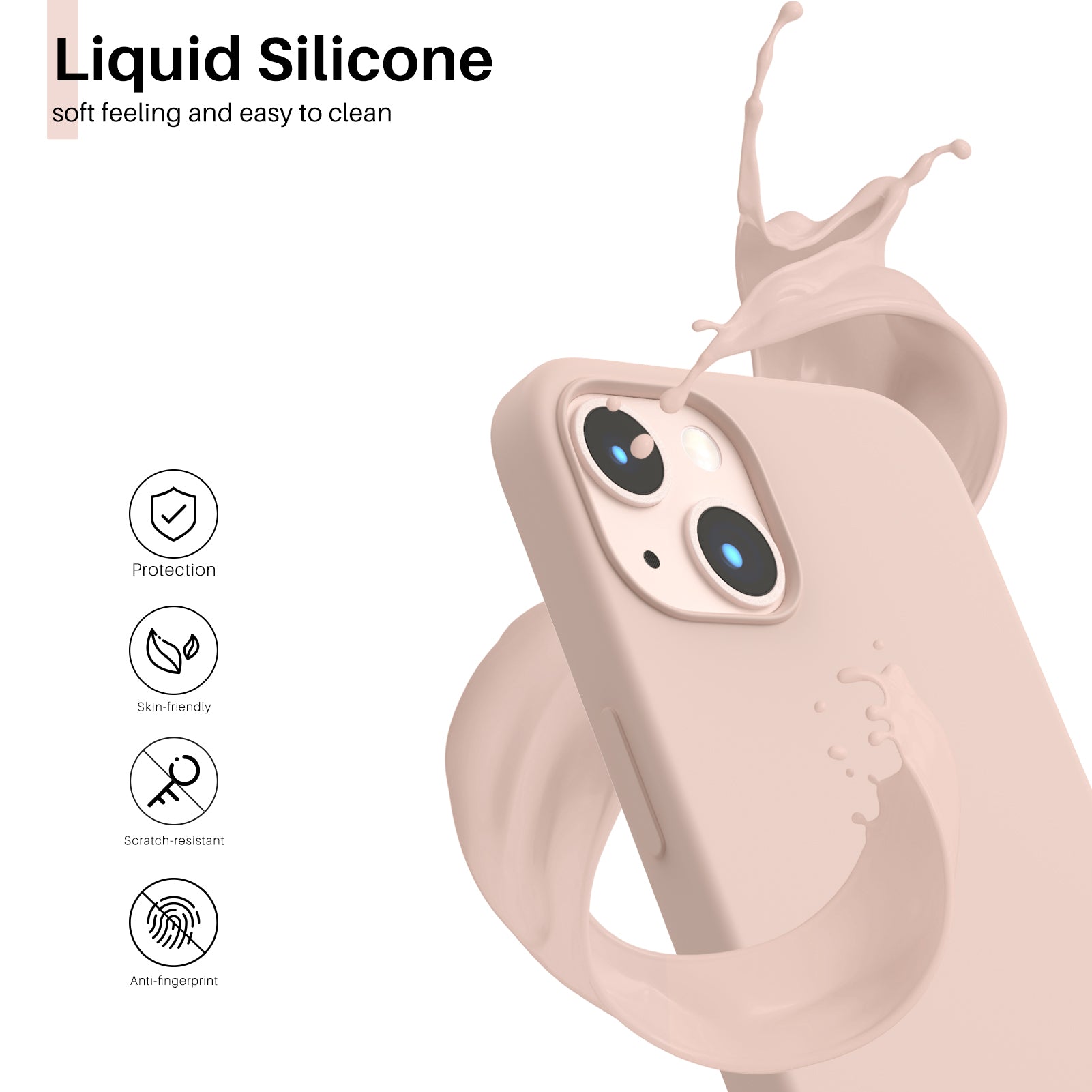 Liquid Silicone Case for iPhone 13 Series