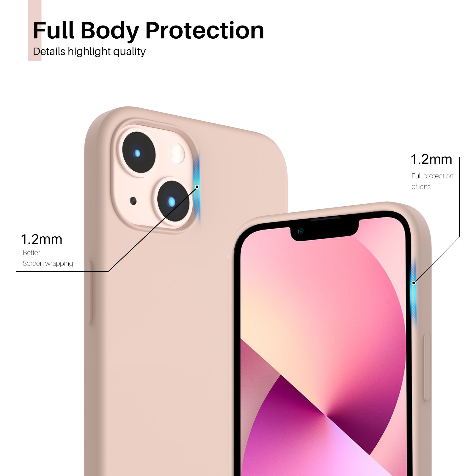 Liquid Silicone Case for iPhone 13 Series