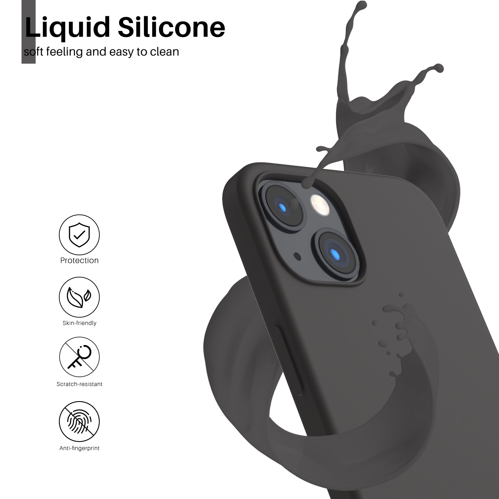 Liquid Silicone Case for iPhone 13 Series