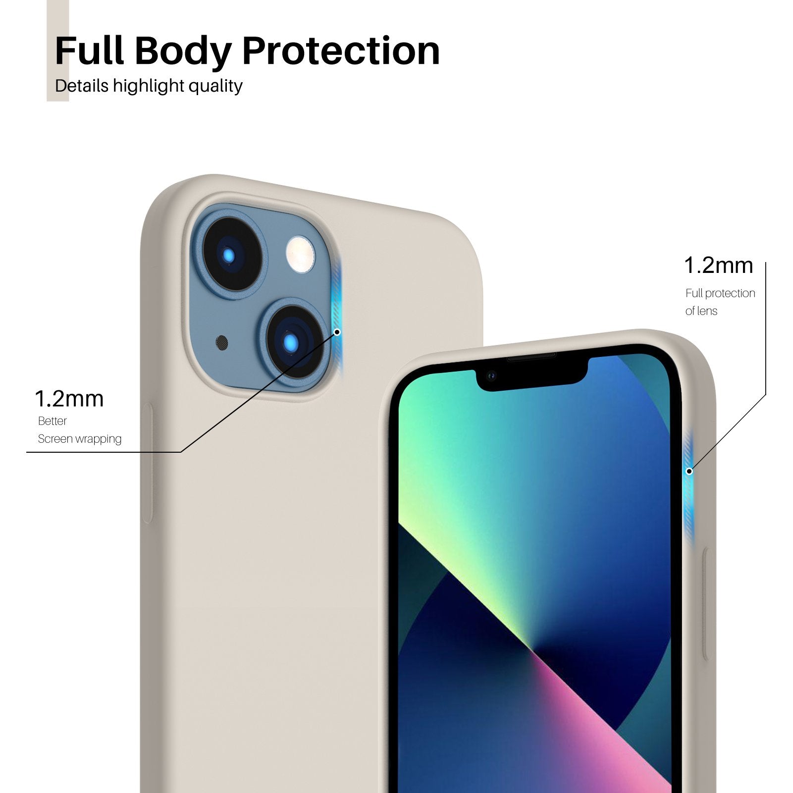 Liquid Silicone Case for iPhone 13 Series