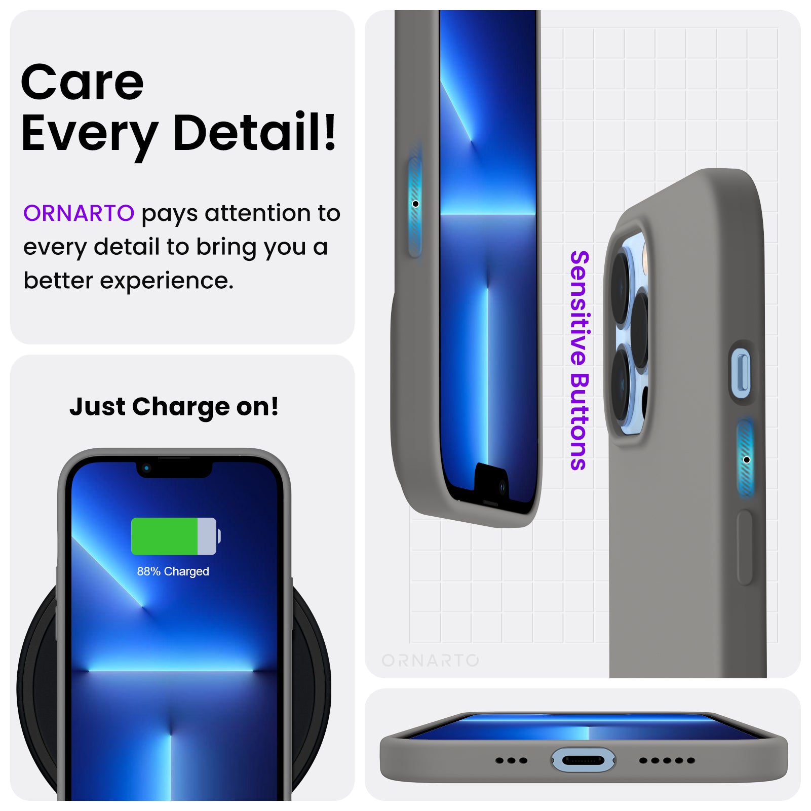 Liquid Silicone Case for iPhone 13 Series