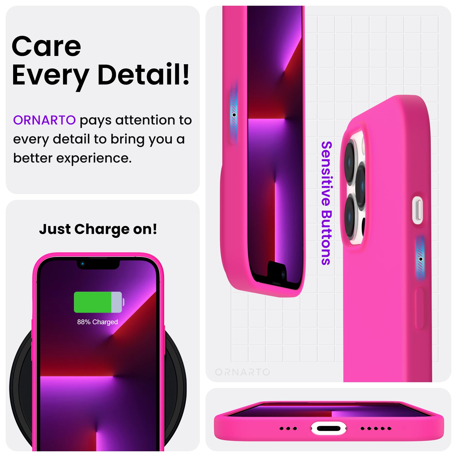 Liquid Silicone Case for iPhone 13 Series