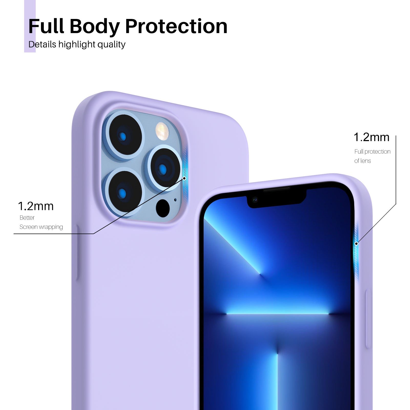 Liquid Silicone Case for iPhone 13 Series