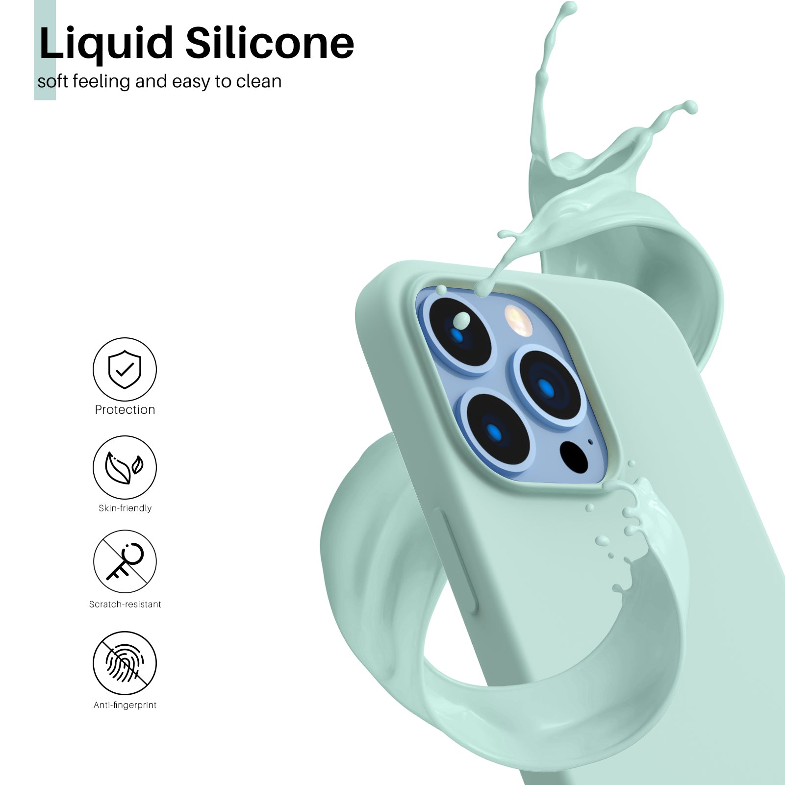 Liquid Silicone Case for iPhone 13 Series