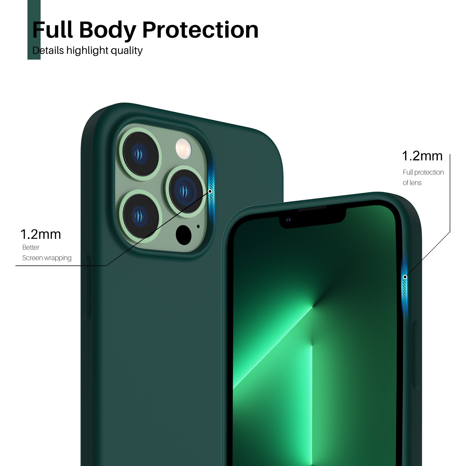 Liquid Silicone Case for iPhone 13 Series