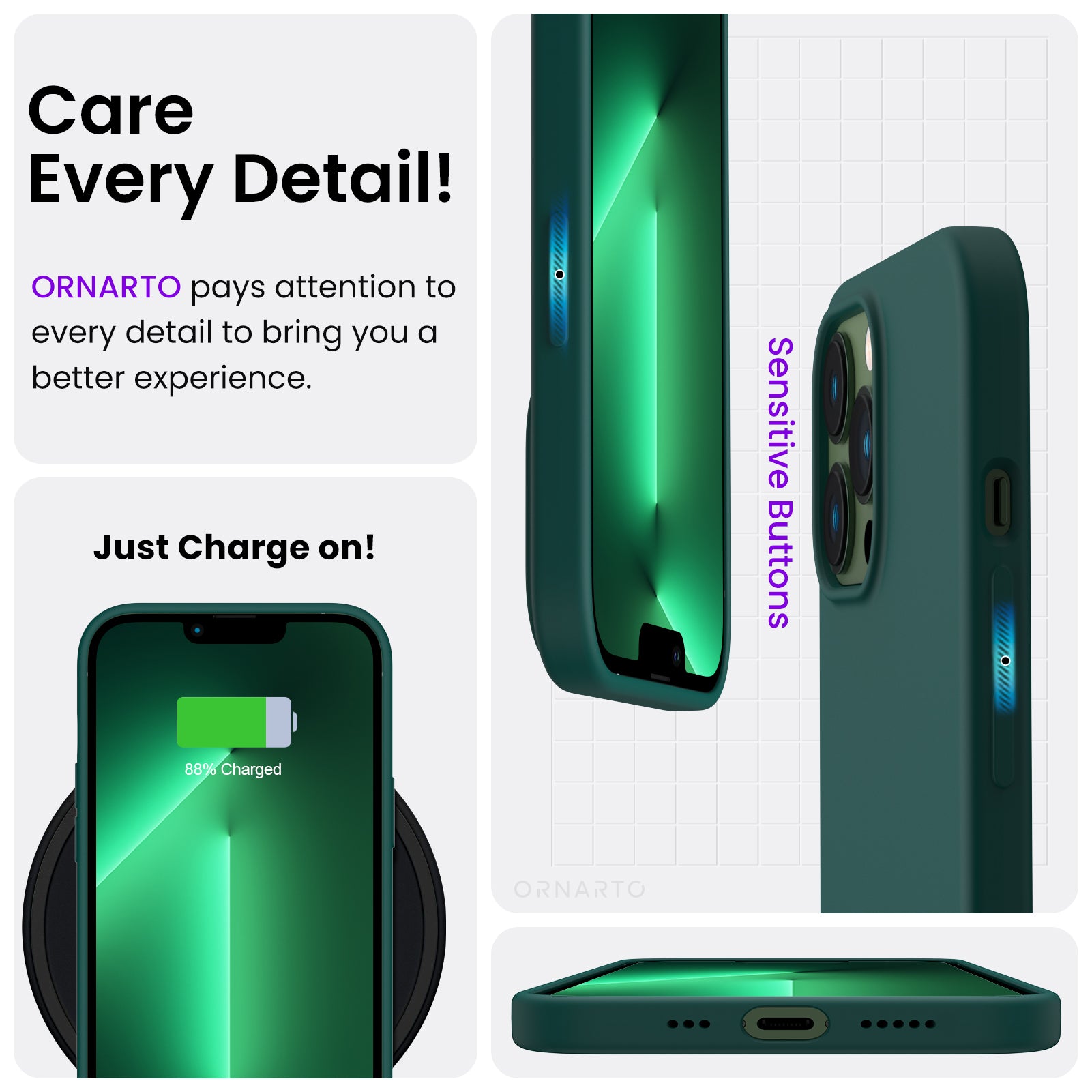 Liquid Silicone Case for iPhone 13 Series