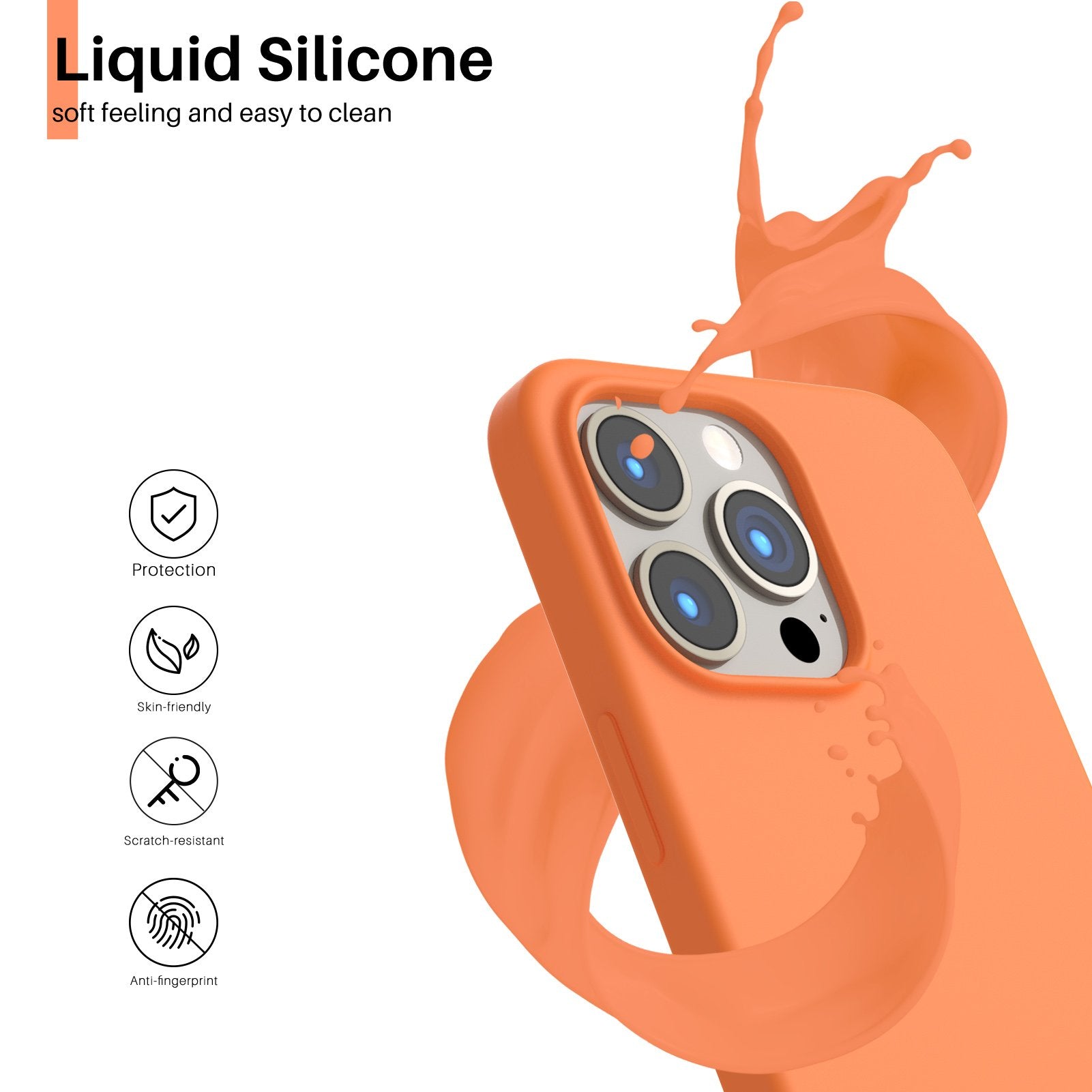 Liquid Silicone Case for iPhone 13 Series