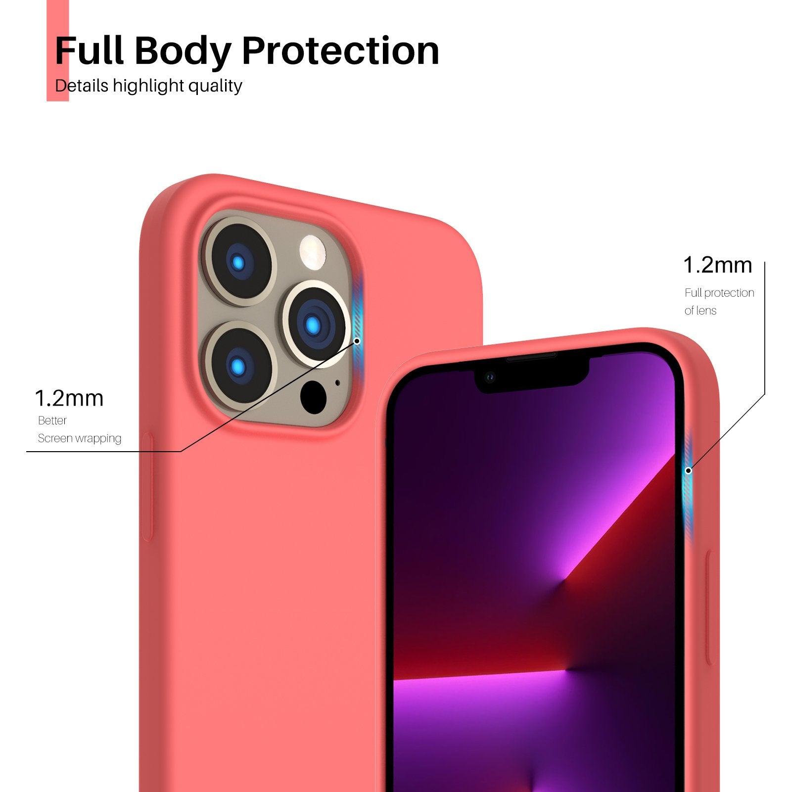 Liquid Silicone Case for iPhone 13 Series