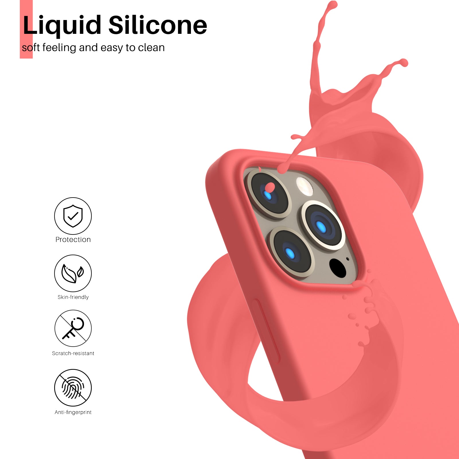 Liquid Silicone Case for iPhone 13 Series