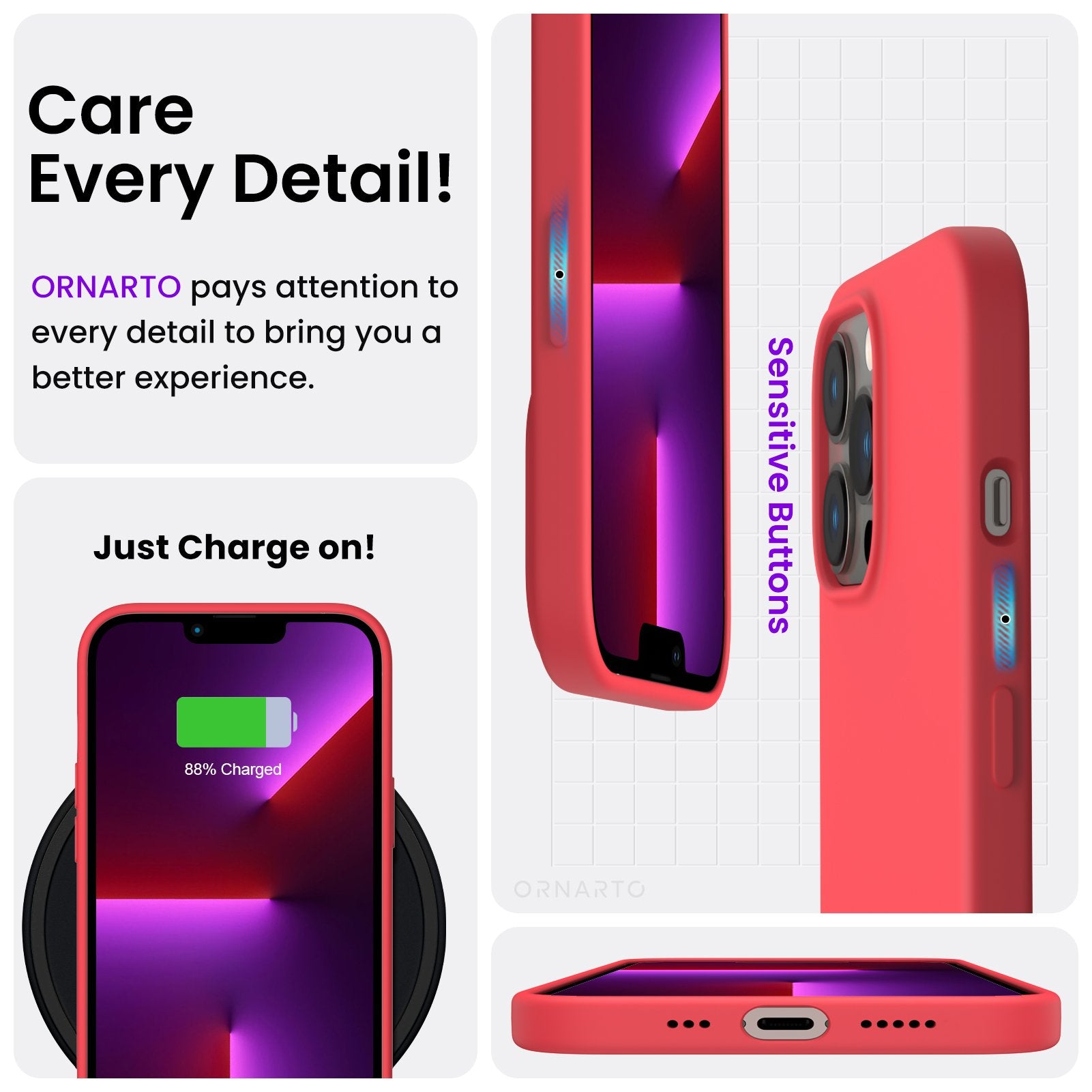 Liquid Silicone Case for iPhone 13 Series