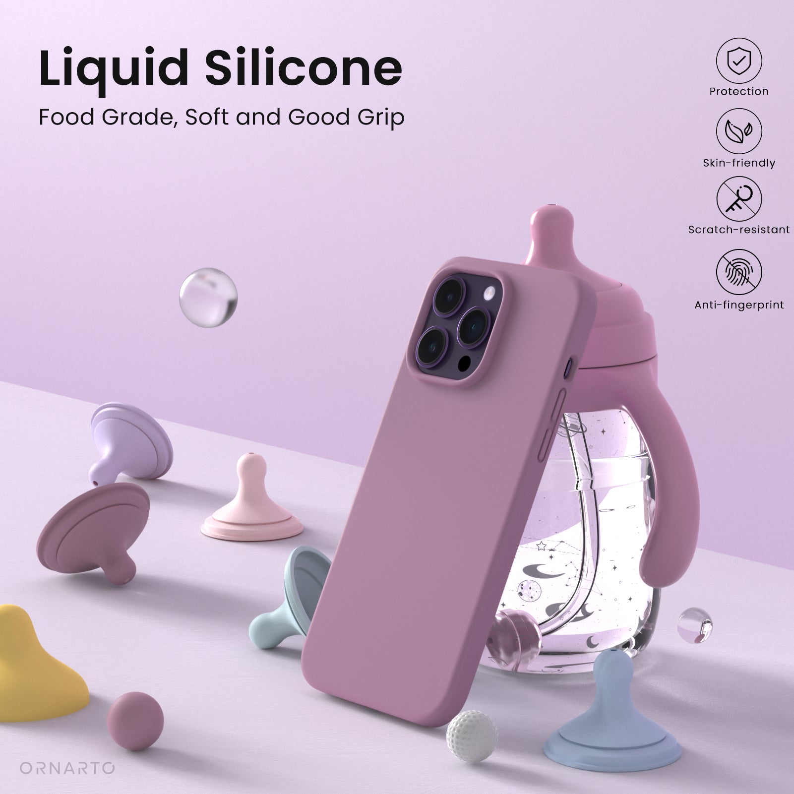 Liquid Silicone Case for iPhone 14 Series