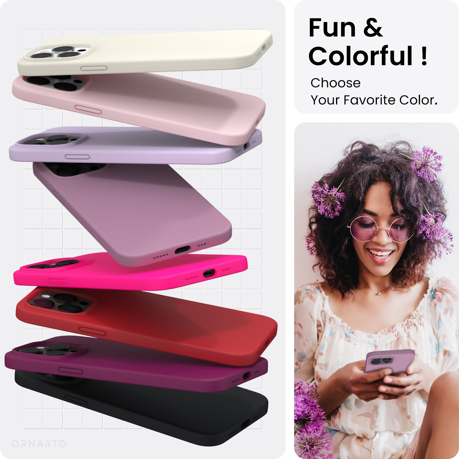 Liquid Silicone Case for iPhone 14 Series