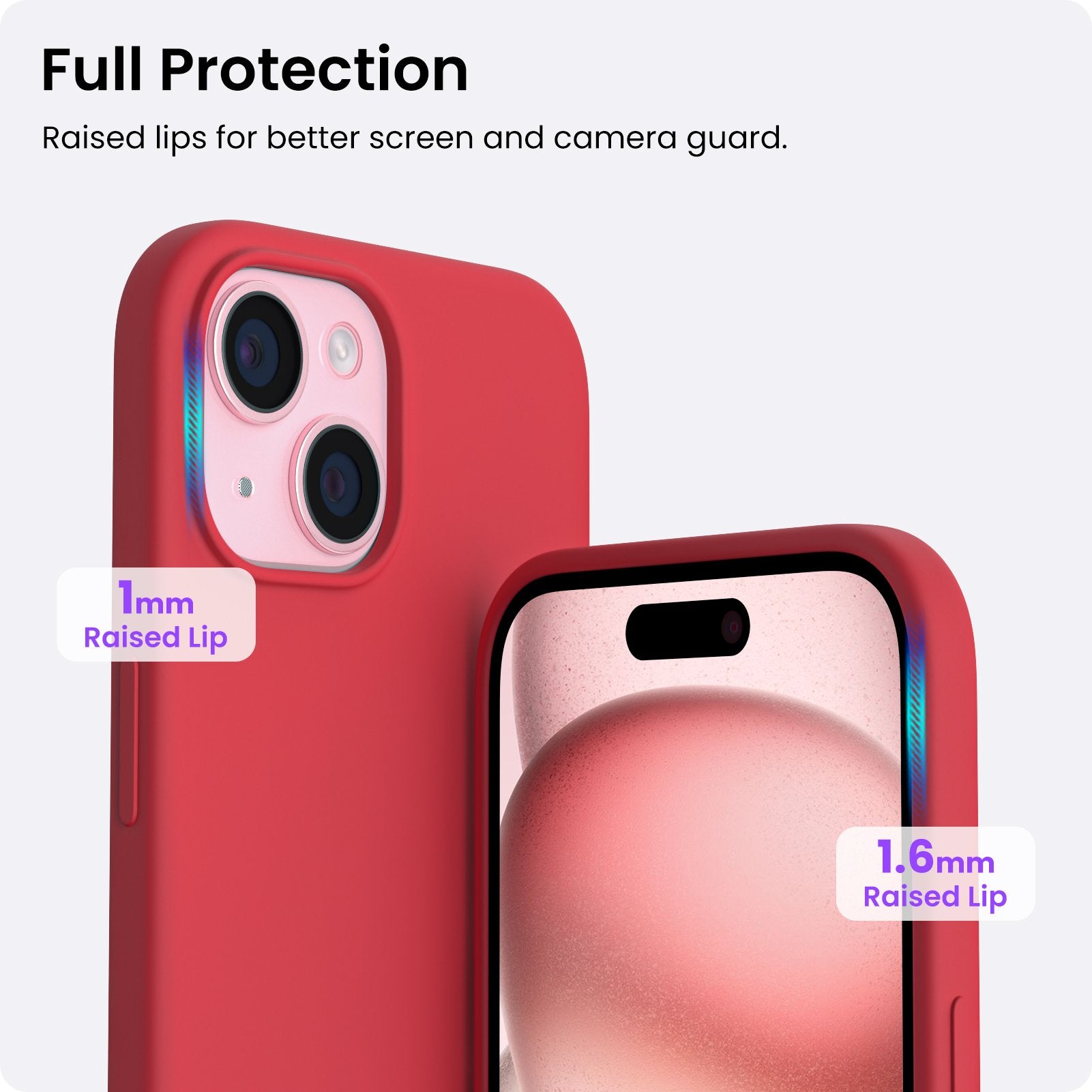 Liquid Silicone Case for iPhone 15 Series
