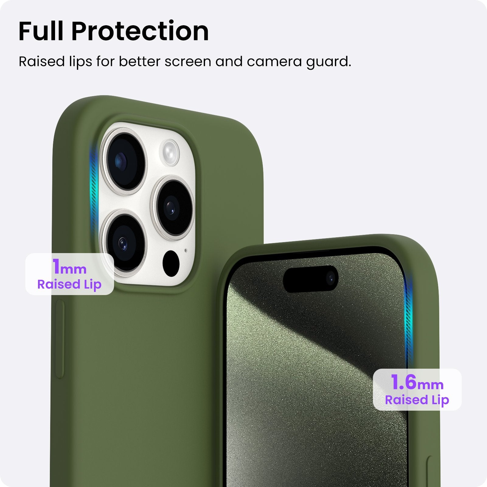 Liquid Silicone Case for iPhone 15 Series