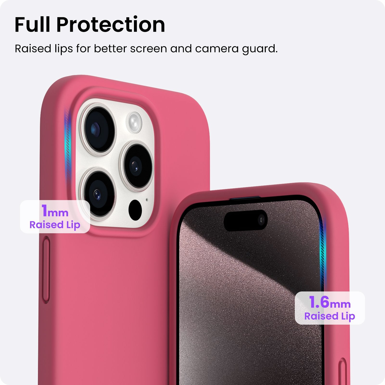 Liquid Silicone Case for iPhone 15 Series