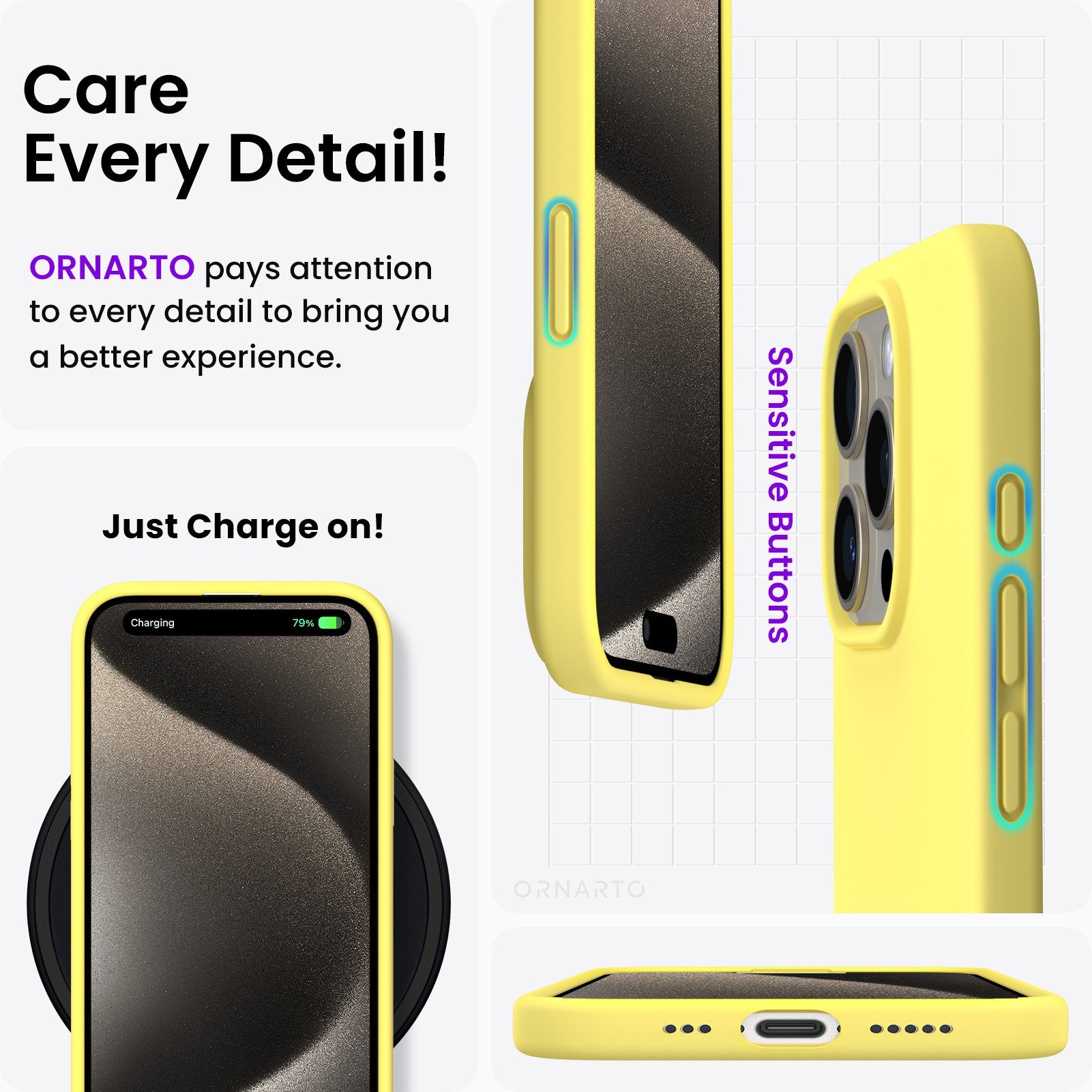 Liquid Silicone Case for iPhone 15 Series